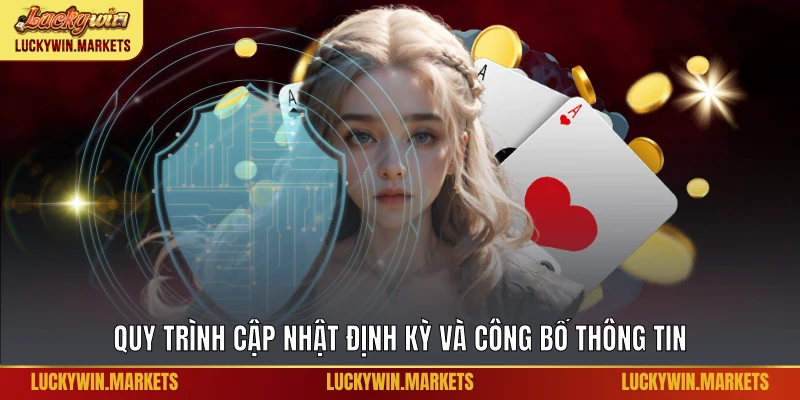 Quy trình cập nhật định kỳ và công bố thông tin