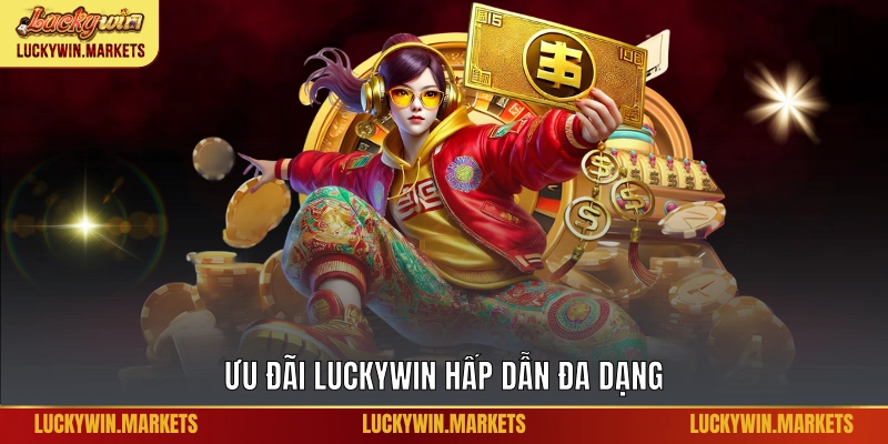 Ưu đãi Luckywin hấp dẫn đa dạng